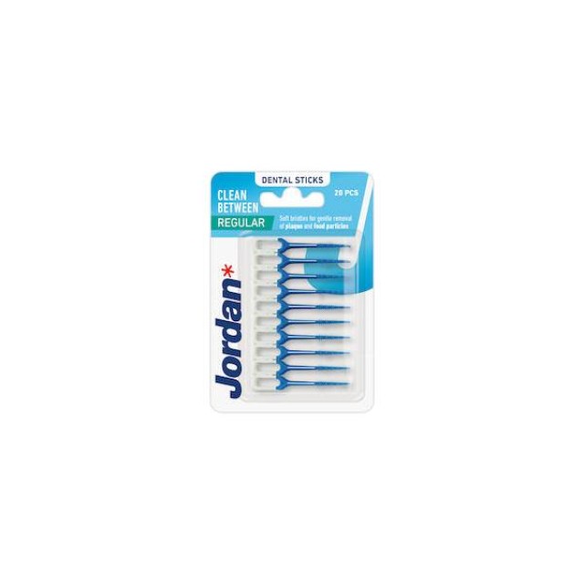 JORDAN - Clean Between Sticks Regular Size - 20τμχ