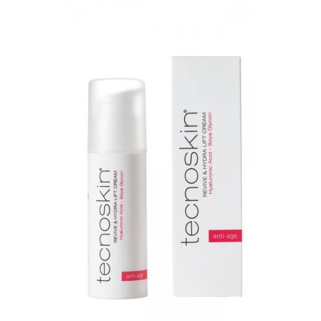 Tecnoskin Revive & Hydra Lift Cream Αντιγηραντική Κρέμα Ανανέωσης, Ενυδάτωσης & Lifting, 50ml