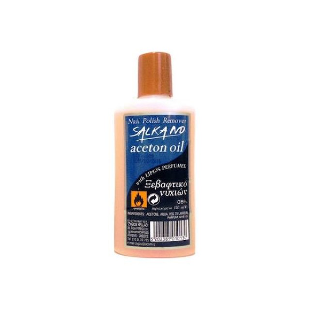 Salkano Aceton Oil Nail Polish Remover 120ml