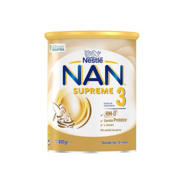 Nestle Γάλα σε Σκόνη Nan Supreme Pro 3 12m+ 800gr