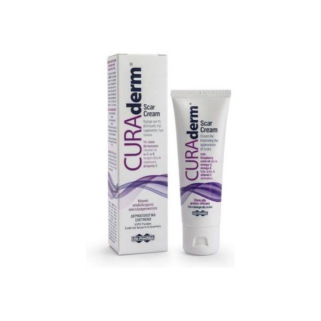 Uni-Pharma CURAderm Scar Cream 50ml