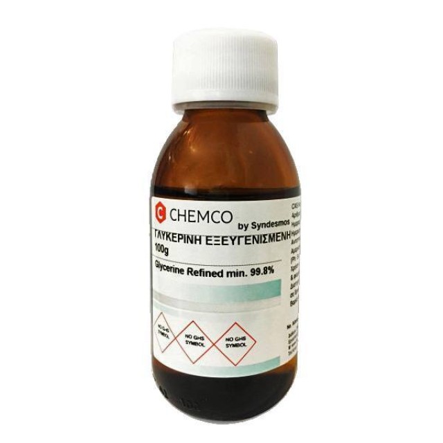 Chemco Glycerine Refined, Γλυκερίνη Εξευγενισμένη, 100g