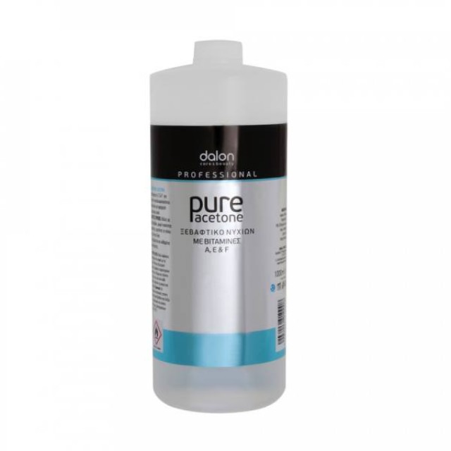 Dalon Professional Pure Acetone Ξεβαφτικό Νυχιών με Βιταμίνες A, E & F 1000ml