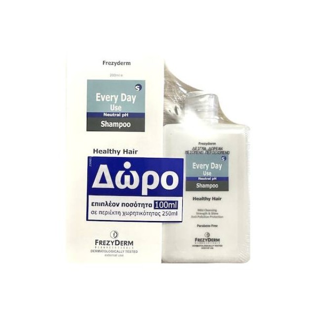 Frezyderm Every Day Σετ Περιποίησης Μαλλιών με Σαμπουάν 2τμχ