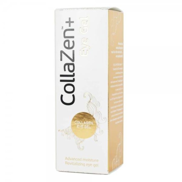 CollaZen+ Eye Gel Αντιρυτιδική Κρέμα Τζελ Ματιών με Υδρολυμένο Κολλαγόνο για Βαθιά Ανάπλαση, 30ml