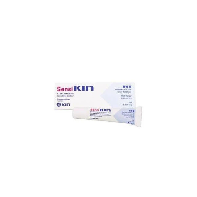 Kin SensiKin Gel Στοματική Γέλη για τα Ευαίσθητα Δόντια, 15 ml