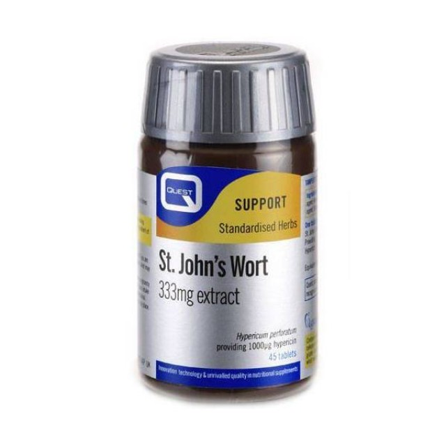 QUEST St. John’s Wort 333mg Extract Tabs 90s