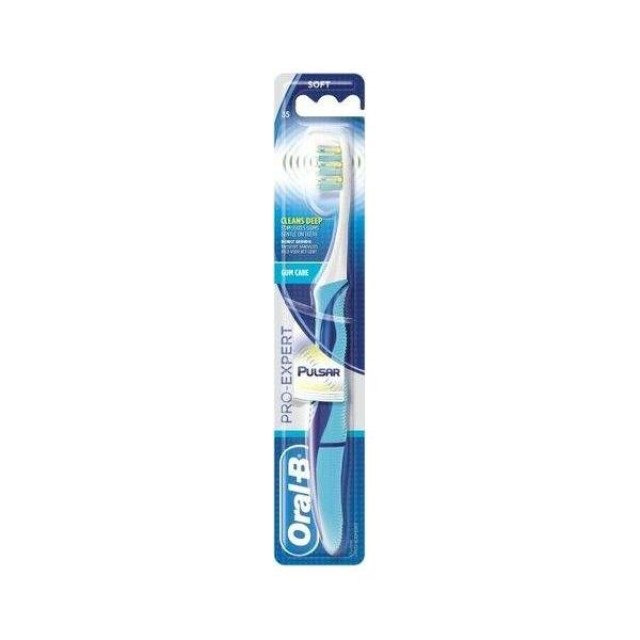 Oral B Pro Expert Pulsar Soft 35 Οδοντόβουρτσα με Δονούμενες Ίνες Μαλακή, 1 τεμάχιο