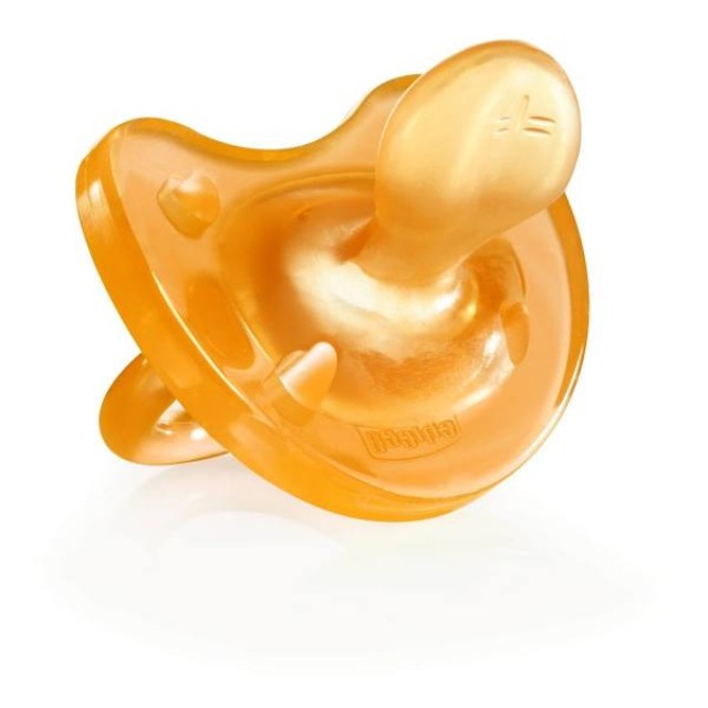 Chicco Πιπίλα Physio Soft όλο Καουτσούκ 6-12m medium