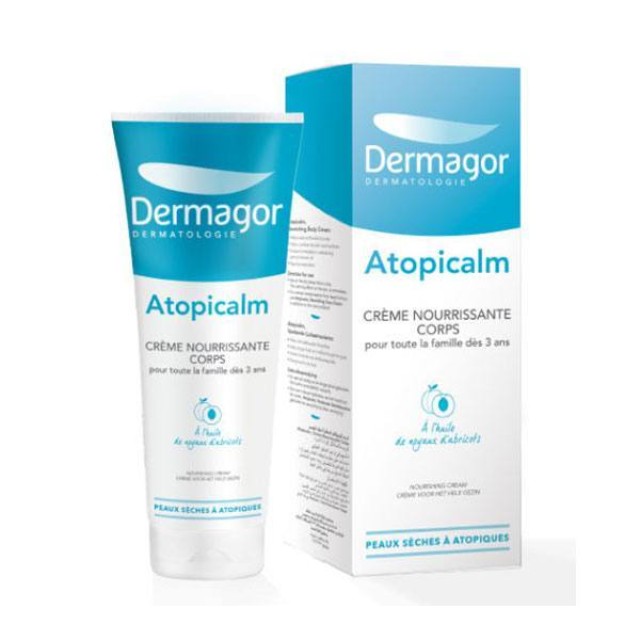 Dermagor Atopicalm Nourishing Cream Corps Κρέμα Σώματος με Ενυδατικούς Παράγοντες για την Περιποίηση του Ατοπικού Δέρματος, 250m