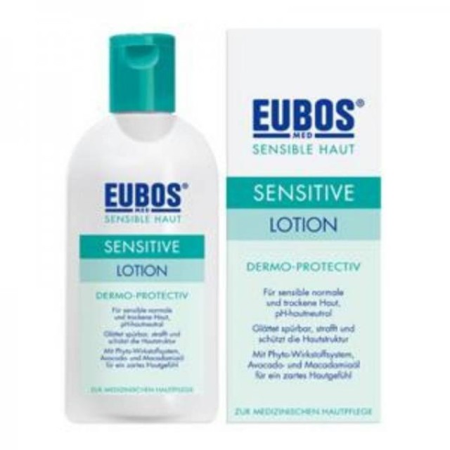 Eubos Sensitive Lotion Dermo-Protective Ενυδατική λοσιόν σώματος για κάθε τύπο δέρματος, 200ml