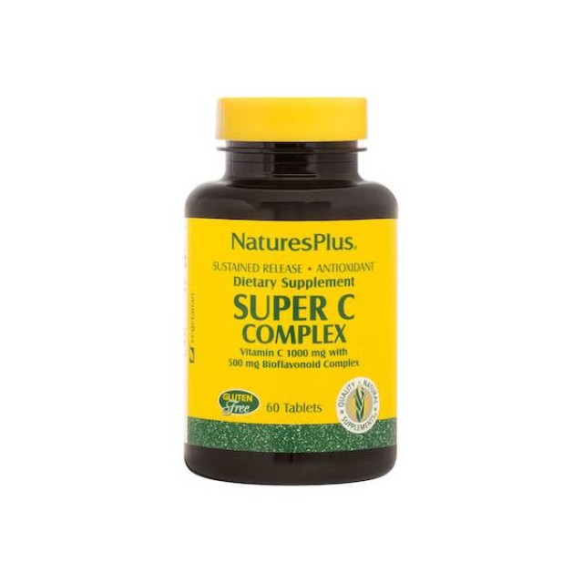 Natures Plus Super C Complex 1000mg 60 ταμπλέτες