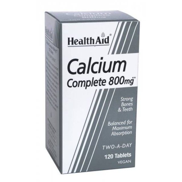 Health Aid CALCIUM complete balanced, 120 ταμπλέτες