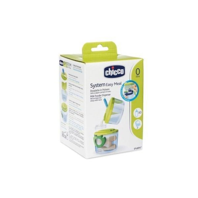 Chicco Δοσομετρητής Γάλακτος 2 σε 1 με αποσπόμενο διαχωριστικό για το γάλα + 300ml δοχείο, 2 τεμάχια