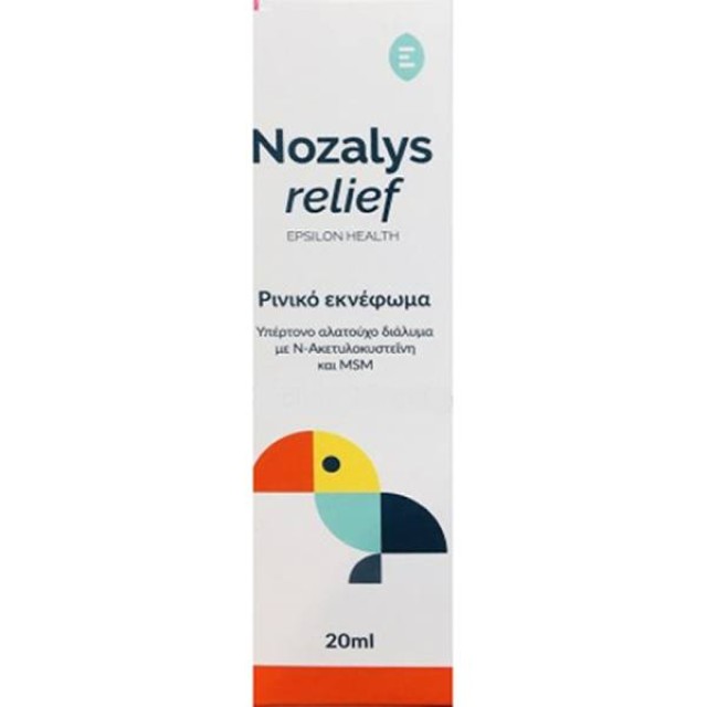Epsilon Health Nozalys Relief 20ml