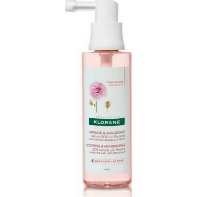 Klorane Soothing & Anti-irritating SOS Peony Serum Ενδυνάμωσης για Όλους τους Τύπους Μαλλιών 100ml