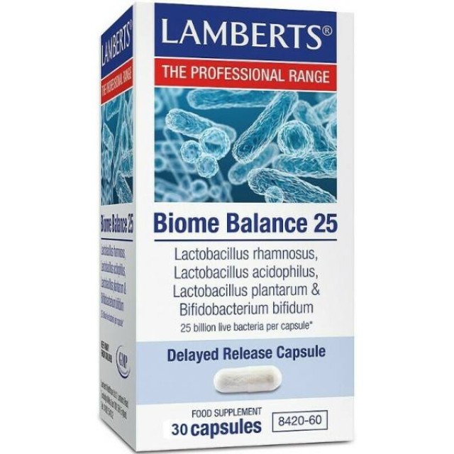 Lamberts Biome Balance 25 Προβιοτικά 30 κάψουλες