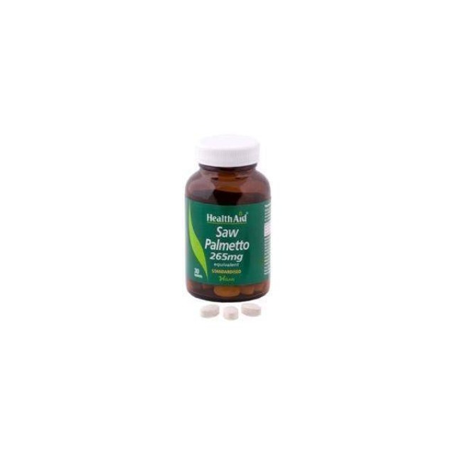 HEALTH AID Saw Palmetto 265mg 30tabs