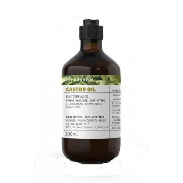 Kanavos Castor Oil Καστορέλαιο, 100ml