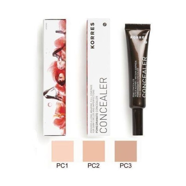 Korres Pomegranate Concealer No. PC2 Διορθωτικό Κονσίλερ με Ρόδι, 10ml
