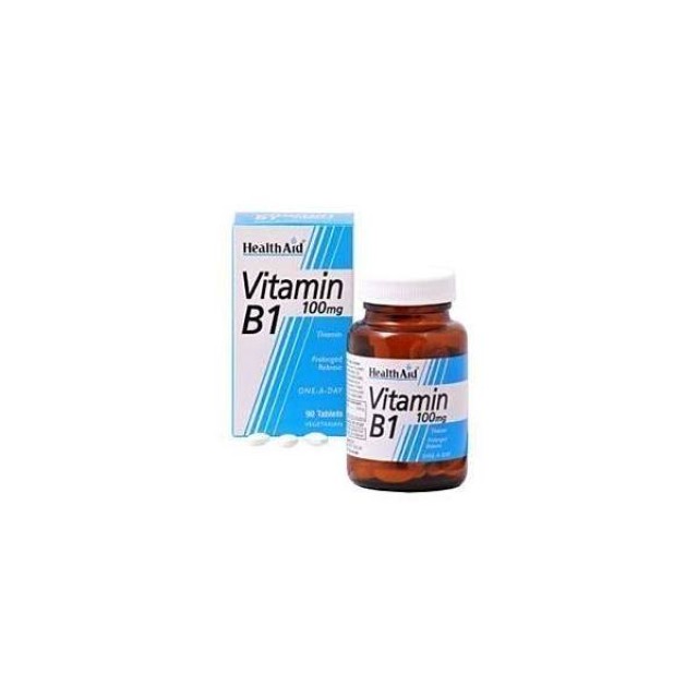 HEALTH AID Vitamin B1 (thiamin Hcl) 100mg Tablets 90s