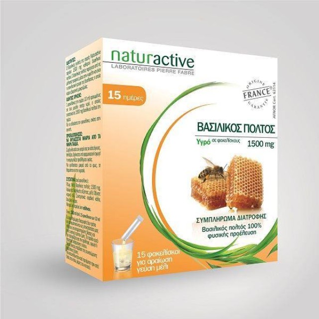 Naturactive Royal Jelly 1500 mg 15 Lensx10ml