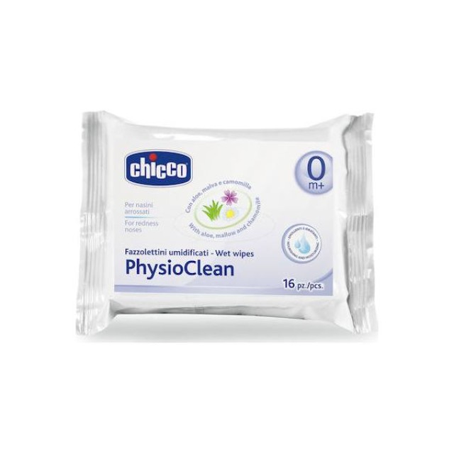 CHICCO ΥΓΡΑ ΜΑΝΤΗΛΑΚΙΑ ΚΑΘΑΡΙΣΜΟΥ ΜΥΤΗΣ 16 ΤΜΧ