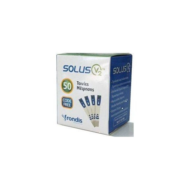 Biosense Solus V2 Test Strips 50 Τμχ