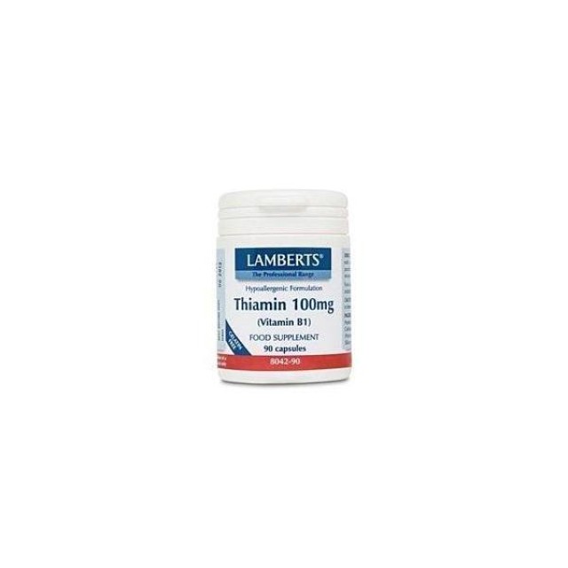 LAMBERTS Thiamin 100mg (vit B1) 90caps