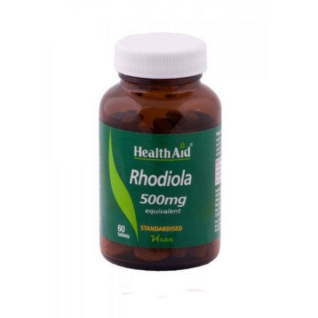 Health Aid Rhodiola 500mg, 60 tabs