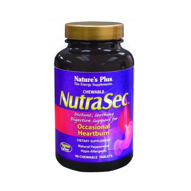 Natures Plus Nutrasec 90 Chewable tabs