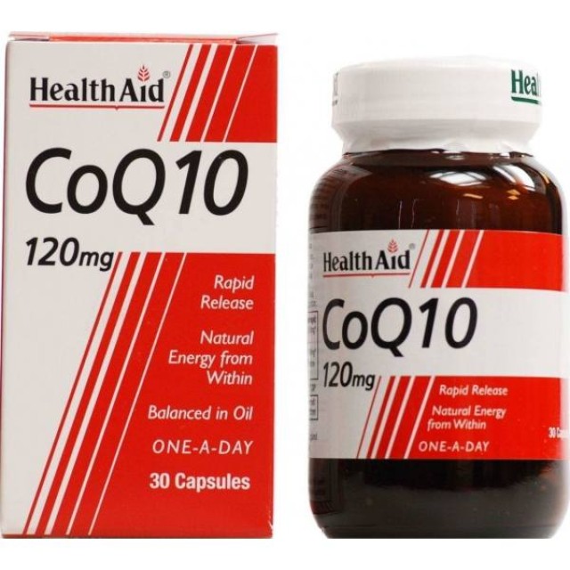 HEALTH AID Coq-10 120mg Capsules 30s