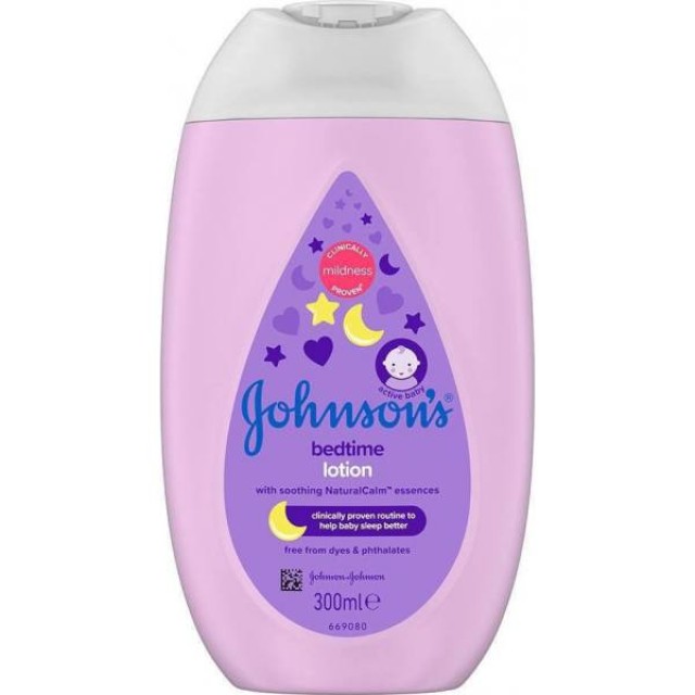 Johnson & Johnson Bedtime Lotion για Ενυδάτωση 300ml