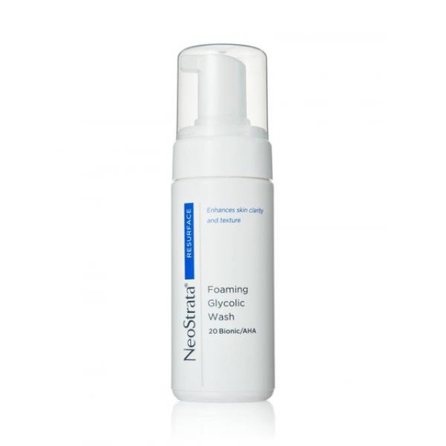 Neostrata Foaming Glycolic Wash 20 AHA + Lactobionic Acid Καθαριστικός & Απολεπιστικός Αφρός Πολύ Ισχυρής Δράσης, 100 ml