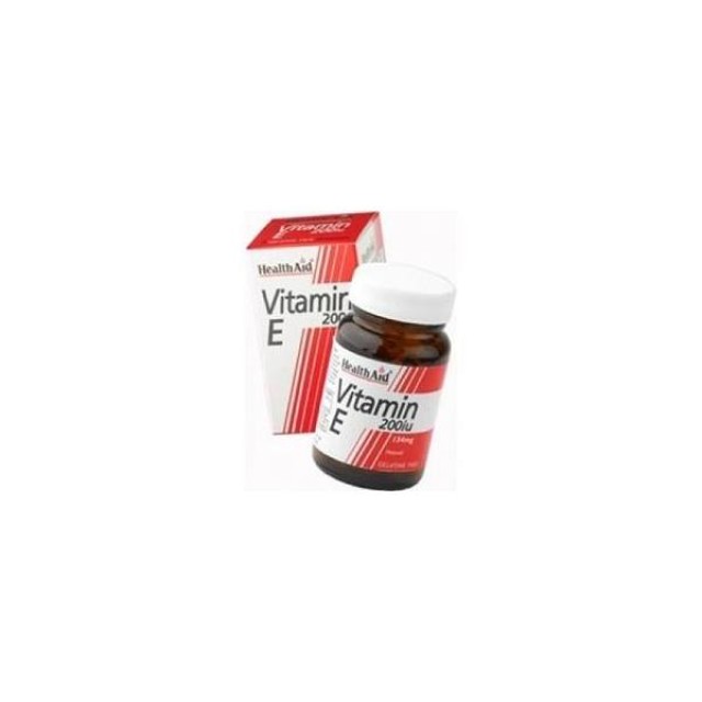 HEALTH AID Vitamin E 200iu Natural - 60 Vegicaps