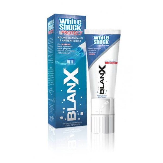 Οδοντόκρεμα BLANX - WHITE SHOCK 50 ml + λυχνία BLANX LED