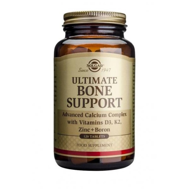 Solgar Ultimate Bone Support Προηγμένη Φόρμουλα Μετάλλων για ενδυνάμωση & διατήρηση των οστών, 120 tabs