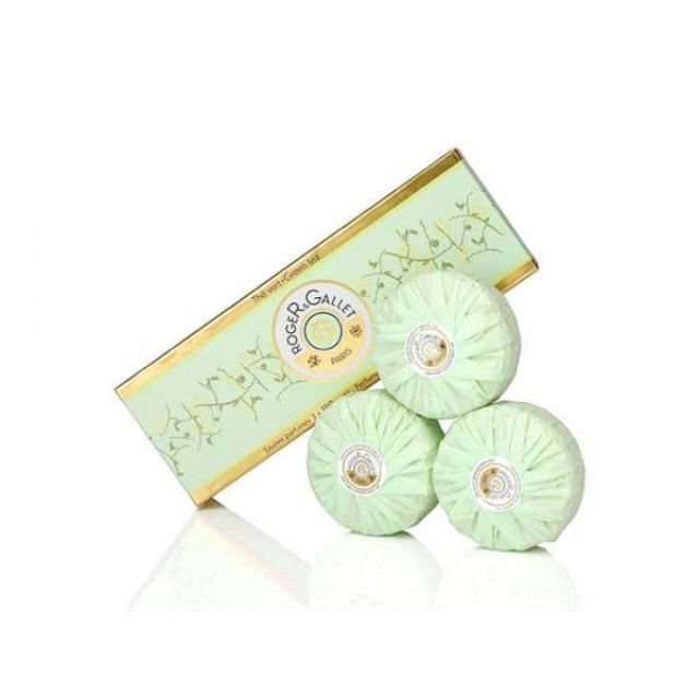 ROGER&GALLET The Vert Σαπούνια 3x100gr