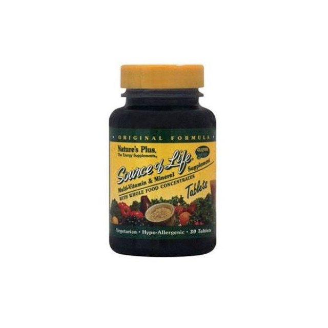Natures Plus Source Of Life 30tab (Πολυβιταμίνες)