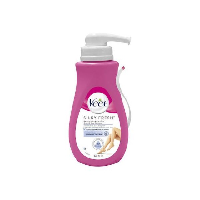Veet Silky Fresh Κρέμα Αποτρίχωσης Σώματος για Ευαίσθητες Επιδερμίδες 400ml