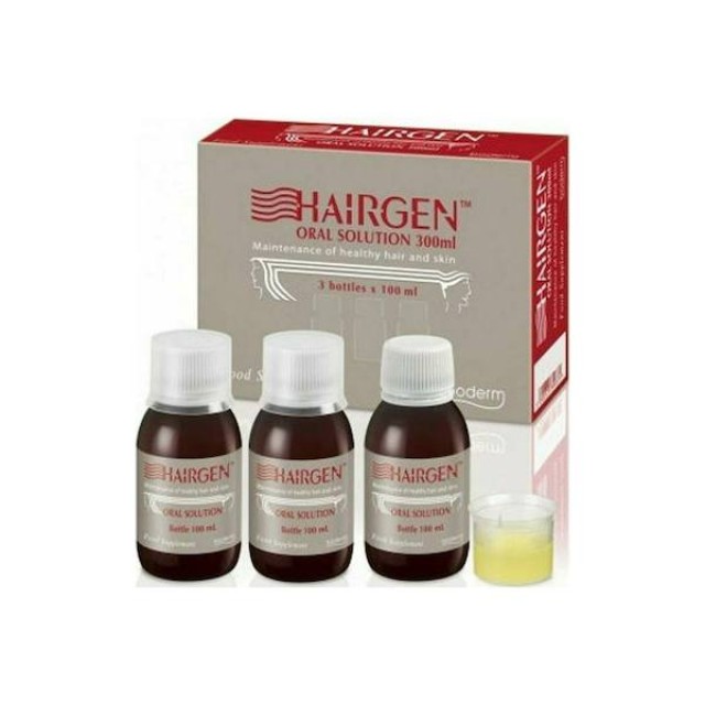 Boderm Hairgen Oral Solution 3 x 100ml
