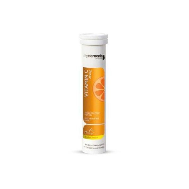 MY ELEMENTS Vitamin C 240mg Λεμόνι 20 Αναβράζον