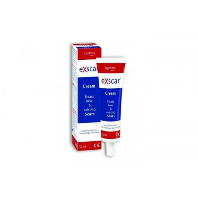 Boderm Exscar Cream Κρέμα για την αντιμετώπιση των Ουλών, 30ml