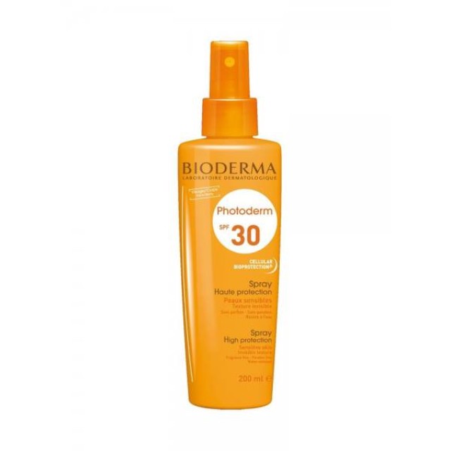 BIODERMA Photoderm  Spray Spf 30 Για Πολύ Ευαίσθητες Επιδερμίδες 200ml