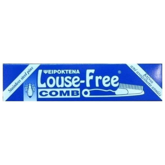 Technofarm Hellas Louse Free Ψειρόκτενα από Ανοξείδωτο Ατσάλι για την Απομάκρυνση των Ψειρών, 1 τεμάχιο