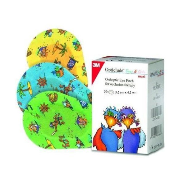 3M Opticlude Boys And Girls Mini 20pcs