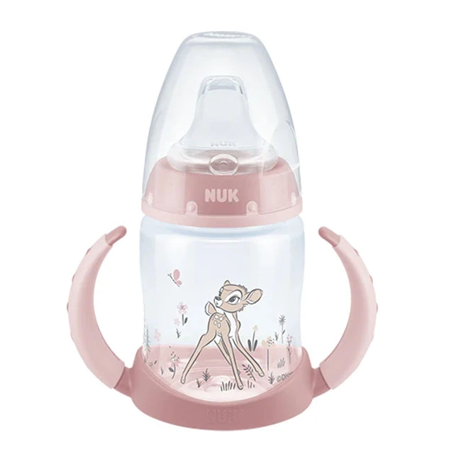 NUK - Disney First Choice Bambi Μπιμπερό εκπαίδευσης με Δείκτη Ελέγχου Θερμοκρασίας | 150ml