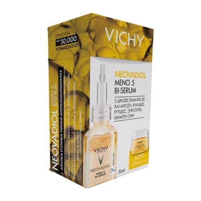 VICHY - PROMO PACK NEOVADIOL Meno 5 Bi-Serum - 30ml ΜΕ ΔΩΡΟ Menopause Creme Jour - 15ml