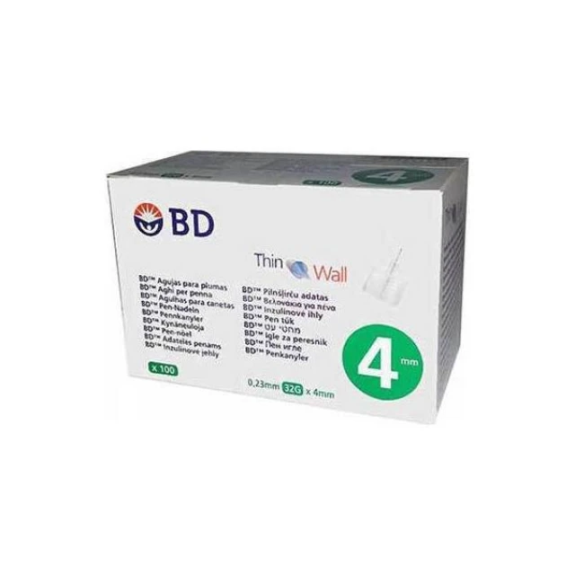 BD Micro-Fine 4mm x 0