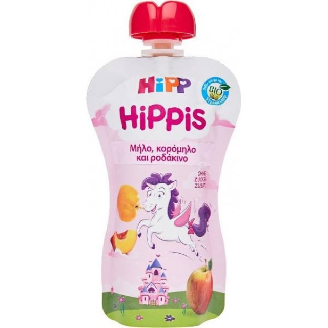 HIPP Hippis Φρουτοπολτός Μονόκερος με Μήλο 100gr